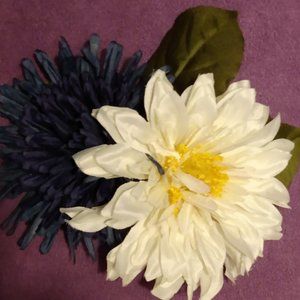 🌹Handmade🌹 Pin Up - Flower Hair Comb-27